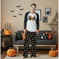 thumbnail image 6 of Family Pajama Set, Long Sleeve Halloween Pajamas, Scary Pumpkin, Ghost, Skull Print, Women S, 6 of 6