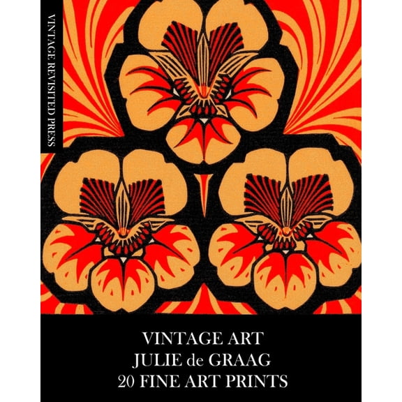 Vintage Art: Julie de Graag 20 Fine Art Prints: Ephemera for Framing, Home Decor, Collage, Decoupage and Junk Journals, (Paperback)