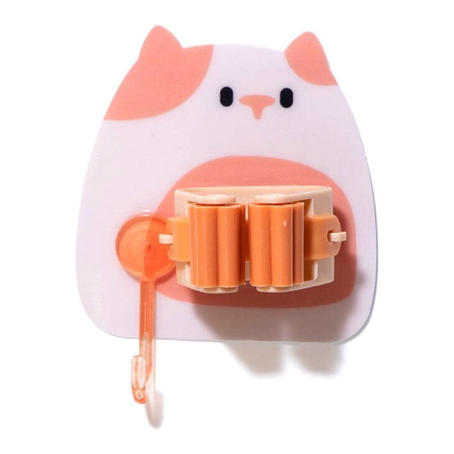 Monstrate Soporte organizador de trapeador Colgador de pared Gancho de escoba colgante extraíble Type9 NO9