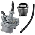 thumbnail image 4 of Carburador Carburador Carburador Universal PZ19 19mm Carburador con Filtro de Aire Carburador para 50 70 90 110 125cc ATV Quad 4 Wheeler Dirt Bike Motocicleta, 4 of 5