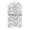#004#-B 10000 Pcs, variant on 5000 Pcs Clear Glass Beads for Vases,Glass Pebbles, Clear Flat Glass Marbles for Vase Filler Flower Candle Crafts Centerpieces and Wedding Decoration,A