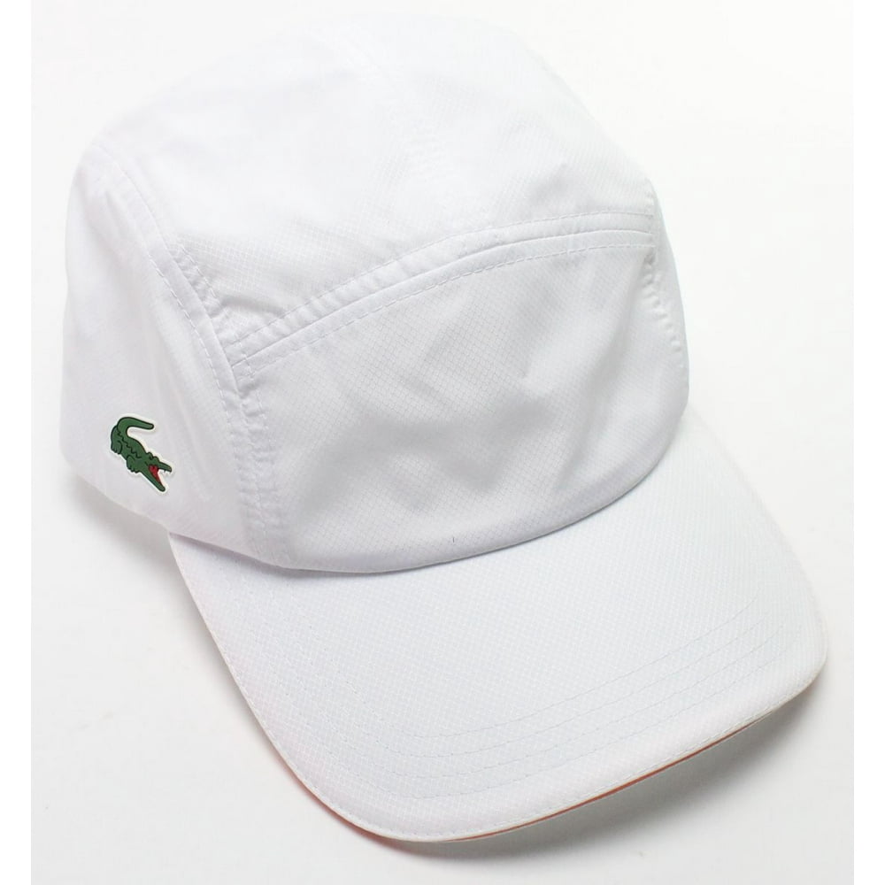 Lacoste Hats Men's Croc Logo Sport 5 Panel Baseball Cap Adjustable