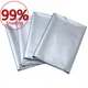 thumbnail image 2 of Cortina para ventana con sombreado del 99 % sin perforaciones, cortina parasol de tela con aislamiento térmico, cortina anti-UV plateada de doble cara, 2 of 6