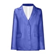 thumbnail image 3 of Qeaghou Savings Blazers for Women Business Casual Long Sleeve Blazer Jackets Lightweight Open Front Cardigan Jacket Work Office Suit, 3 of 5