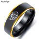 thumbnail image 1 of AsJerlya-anillo Emble Nacional de Ucrania para hombres, Cosplay de Anime, anillos de nube, acero inoxidable, ataque a los Titanes, alas de la libertad, bandera, 1 of 4