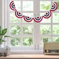thumbnail image 2 of American Independence Day Party Decoration String Flag American Flag Semicircular Flag Pull 100Inch, 2 of 10
