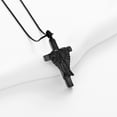 thumbnail image 5 of Angel Wing Cross Cremation Urn Necklace for Human Ashes Pet Memorial Keepsake Pendant Loved Ones Keepsake Locket Pendant for Men Women, 5 of 9
