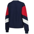 thumbnail image 3 of Women's '47 Navy Philadelphia 76ers 2023/24 City Edition Nova Crew Sweatshirt, 3 of 3