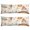 Gothic Mus, variant on Cats and Flowers Print Body Pillow Cover 20x54 - Hand-Drawn Cat Graphic Pillowcase - Invisible Zipper Full Body Pillow Protector