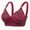 2025/Red, variant on Otvok Womens Middle-Aged and Elderly Underwear Comfortable Thin Print without Steel Ring Plus Size Bra