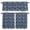 Dark Blue White, variant on Vintage Floral Bicycle Kitchen Curtains, Kitchen Curtains and Valances Set of 3, Spring Farmhouse Bird Wood Light Filtering Tailored Tier Curtain 36 Inch Length Drapes for RV Cafe Bathroom Bedroom