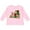 AD-Pink, variant on Candy Cane Express Boys or Girls Long Sleeve Toddler T-Shirt
