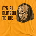 thumbnail image 2 of Star Trek All Klingon Officially Licensed Adult T-Shirt S, 2 of 7