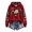 Z4-Red2, variant on AWZXDE Girls Horse Print Long Sleeve Hoodies Sweatshirts Cozy Pullover Kids Casual Tops with Animal Design White,8-9 Years