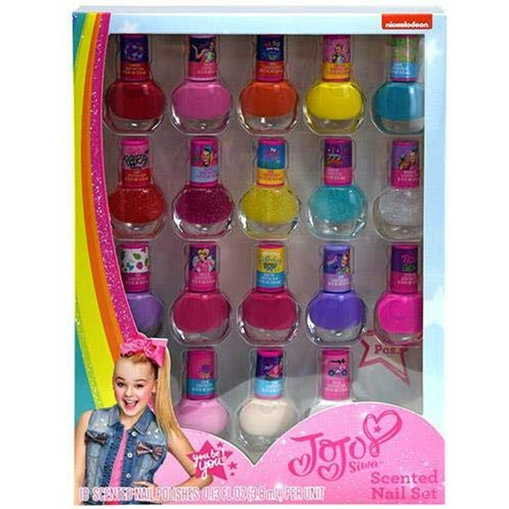 Jojo Siwa 18pk Nail Polish in Box - Walmart.com - Walmart.com