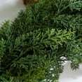 thumbnail image 4 of CREATITOY Artificial Greenery 71 Inches Cat Tail Vine Cypress Leaves Christmas Decorations Fake Plants for Home Holiday Xmas Tree Indoor Outdoor Party Supplies, 4 of 6