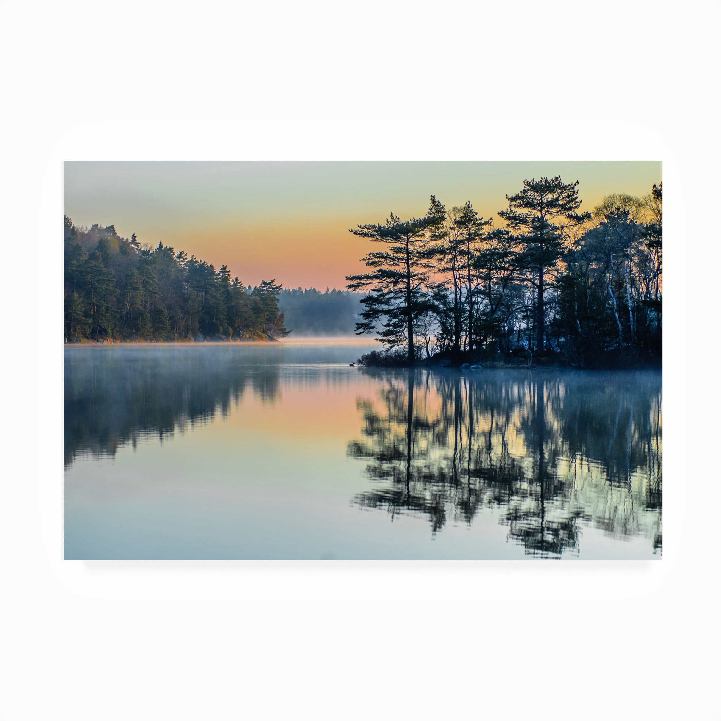 Benny Pettersson 'Before People Wake' Outdoor Canvas