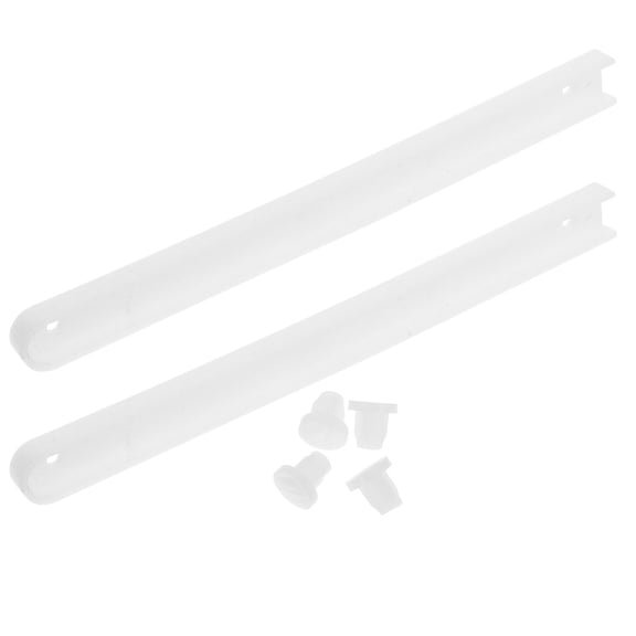 MERRYHAPY 1Set White Locking Drawer Slides High Load Capacity Drawer Glides for Furniture