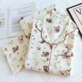 thumbnail image 2 of 2024 Winter Women's Pajamas100% Cotton Plus Size Pajamas Flower Printing Household Women's Pajamas Loungewear Autumn Sleepwear, 2 of 4
