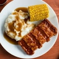 thumbnail image 5 of Kings Command Foods Fully Cooked Pork Rib Shaped Patties with BBQ Sauce, 3 Ounce -- 160 per case, 5 of 5