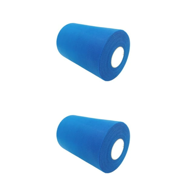 Youkk Turn Any Venue Into Party Wonderland With Tulle Roll Fabrics In Assorted Colors C53royal blue 2Set