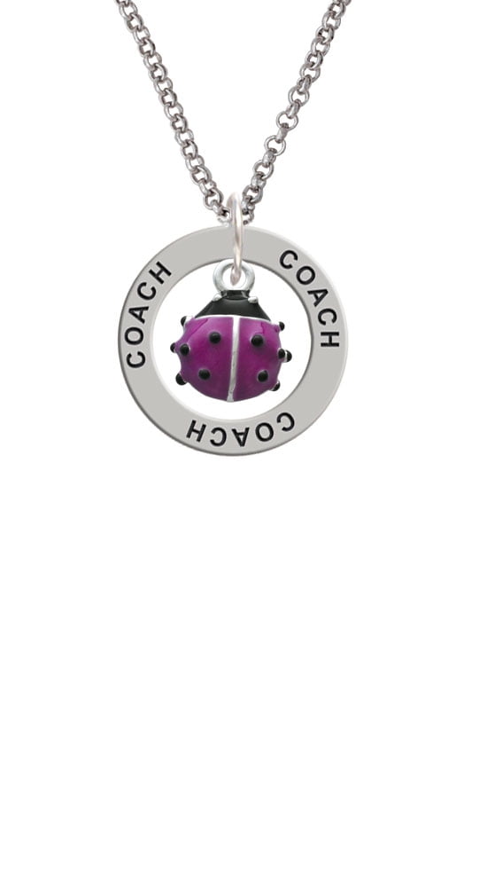 Mini Hot Purple Ladybug Coach 