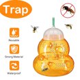 thumbnail image 3 of JShteea Trampa para Abejas en Forma Calabaza Atrapamoscas Portátil Tóxico para Interiores Y Exteriores, 3 of 9