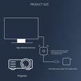 thumbnail image 2 of Proyector de Pantalla Inalámbrico 4K HD 5G de Doble Banda para TV Móvil, Proyección de Pantalla en , Universal, CJ62, 2 of 5