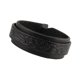 thumbnail image 4 of Brazalete de pulsera de múltiples capas de cuero en relieve Negro Sunnimix, 4 of 8