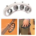 thumbnail image 5 of Guitar Finger Expansion Finger Sleeve Finger Force Span Practing Trainer Too Training Bands for Guitar Bass Piano Finger Practicing Accessories White, 5 of 10