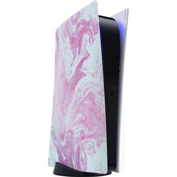 Skinit Marble Blue and Purple Marble PS5 Digital Edition Console Skin