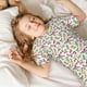 thumbnail image 5 of Balery Cute Flower Conjunto de Pijama Infantil de Manga Corta con Estampado – Ropa de Dormir de Algodón Suave-X-Large, 5 of 6