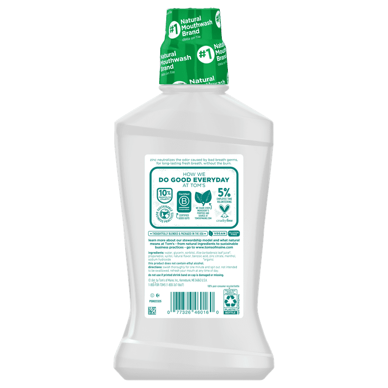 Tom's of Maine Wicked Fresh! Cool Mountain Mint Natural Mouthwash