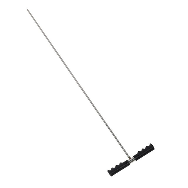 Locator Stainless Steel Soil Probe 32 to 48 Inch Adjustable Ground Probe Rod for Locating Septic Tank Underground Pipes