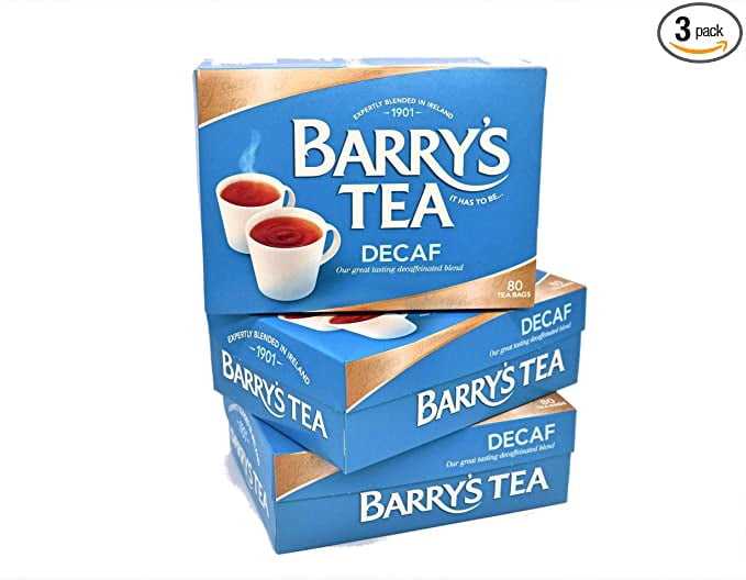 Barry's Tea Decaf Blend 80 Teabags (3 