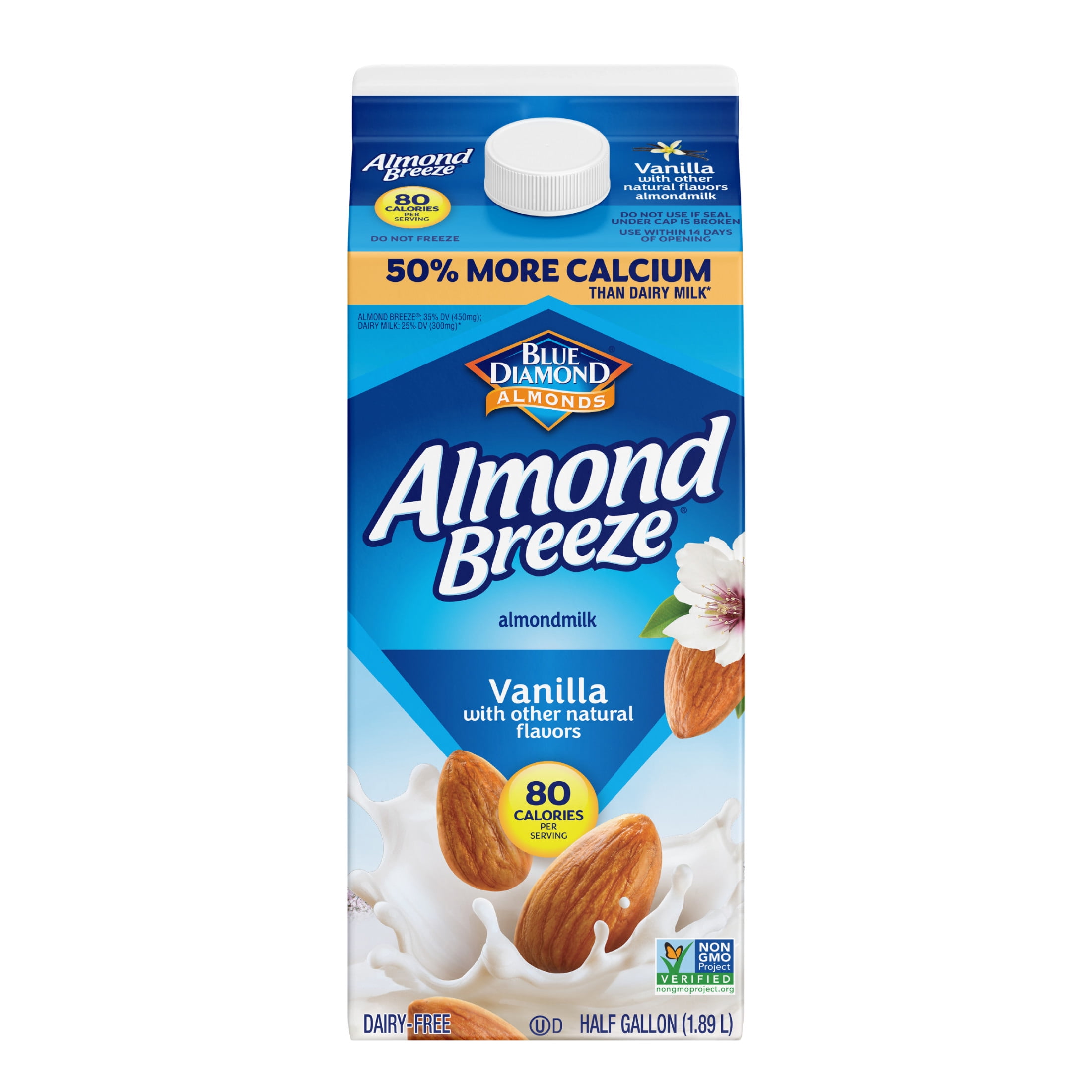Almond Breeze Vanilla Almondmilk, 64 oz