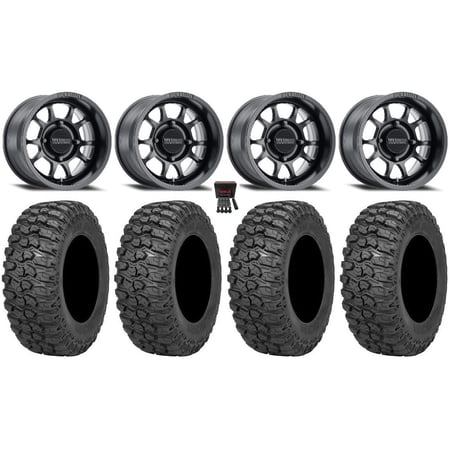 Method 409 15 Wheels Black (4+3) 35 Trail Saw 2.0 Tires Polaris RZR XP 1000 / PRO XP / Ranger XP 900/1000 Method 409 15 Wheels Black (4+3) 35 Trail Saw 2.0 Tires Polaris RZR XP 1000 / PRO XP / Ranger XP 900/1000