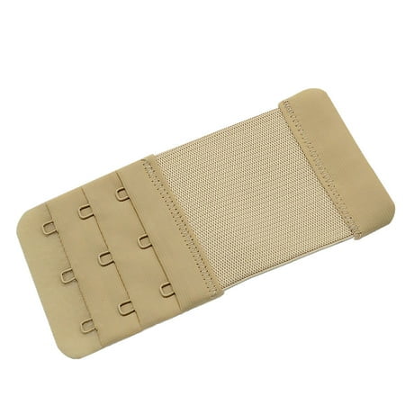 

Weilifang Women Bra Soft Extender Polyester Flexible Bra Extension Strap Hook
