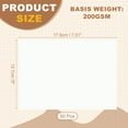 thumbnail image 2 of Uxcell 7"x5" Glossy Photo Paper, 50 Sheets Inkjet Printing Picture Paper Instant Dry Picture Printing 200GSM Clear Image for Dye Ink Inkjet Printer DIY Album, 2 of 6