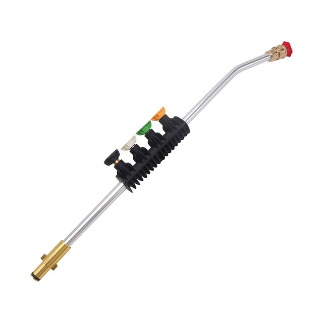 Máquina de limpieza de alta presión, lavadora de coches, boquilla de pulverización de varilla de Metal de agua de alta presión, Compatible con