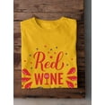 thumbnail image 3 of Red Wine And Blue. T-Shirt Men -Image by Shutterstock, Male x-Large, 3 of 4