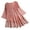 Pink, variant on KkSLirnhs Womens Shirts Plus Size 5x Women's Solid Color V-Neck Cotton and Linen Shirt Stitching Lace Hollow Top White XXXXXL