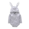 thumbnail image 2 of MuZeFu Baby Girl Clothes Clearance under 5.00 Toddler Boys And Girls Spring Easter Ears Long-sleeved Jumpsuit Baby Romper Clothing, 2 of 9