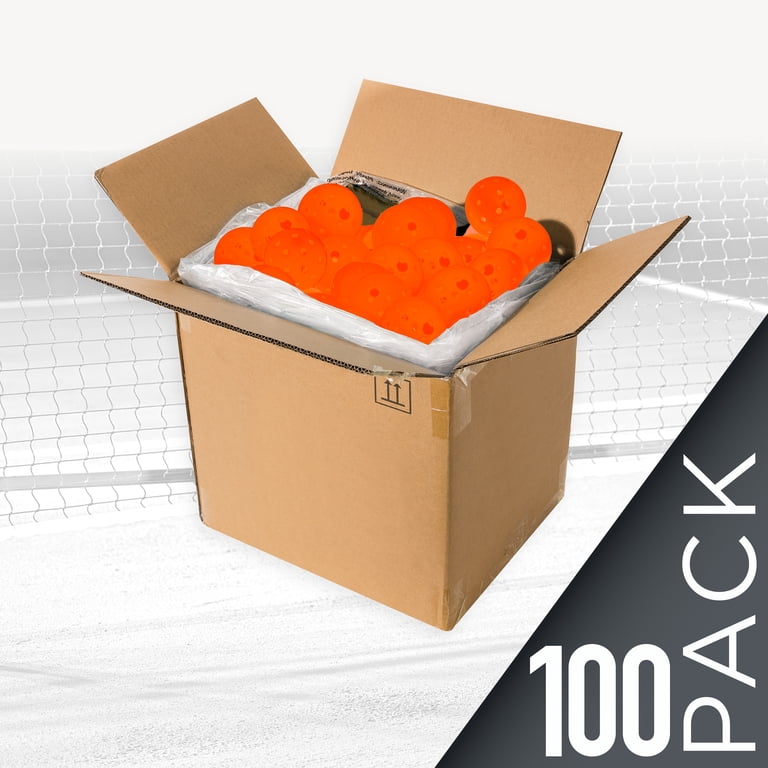Franklin Sports X-40 Outdoor Pickleballs - Official Size - Ember