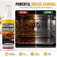 thumbnail image 2 of Grease Killer Spray, 2026 New Extra Strong Grease Cleaner for Grill and Oven, Kitchen Degreaser Spray for Burnt On Grease Oil Oven Hob, 120ml, 2 of 9