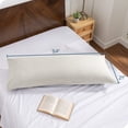 thumbnail image 7 of Bare Home Body Pillowcase - Envelope Closure - Ultra Soft - Double Brushed - Cream, 7 of 7