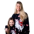thumbnail image 3 of Tstars Girls Ugly Christmas Sweater Santa Riding Unicorn Kids Christmas Gift Funny Humor Holiday Shirts Xmas Party Christmas Gifts for Girl Toddler Sweater Ugly Xmas Sweater, 3 of 6