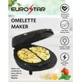thumbnail image 3 of EUROSTAR EOM700B Omelette Maker, Black, 3 of 3