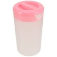 thumbnail image 3 of EeaseCA Large Capacity Beverage Storage Container Heat Resistant Cold Water Jug Plastic Juice Pitcher Household Teapot Kettle with Lid (Pink), 3 of 9