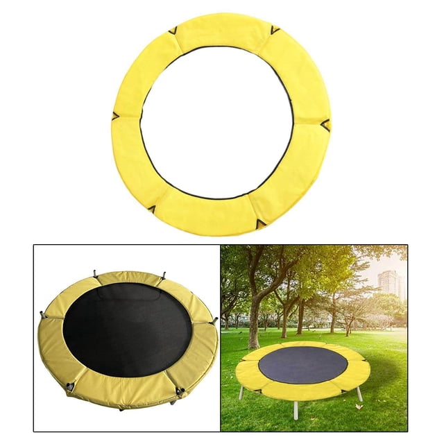 pitrice Trampoline Replacement Pad Safety Padding Spring Cover Yellow Spring Cover 1.5m